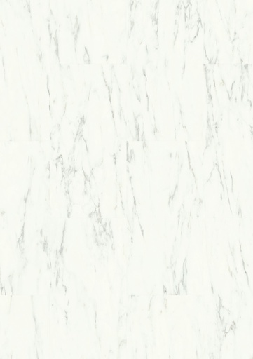 [QUICKSTEP-AVSTT40136] Quick-Step Oro base Wit Carrara-marmer Tegel Click