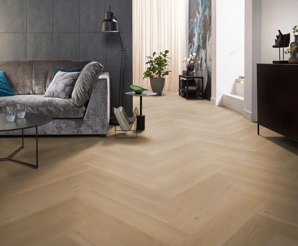 Spigato Vivero visgraat dryback warm oak