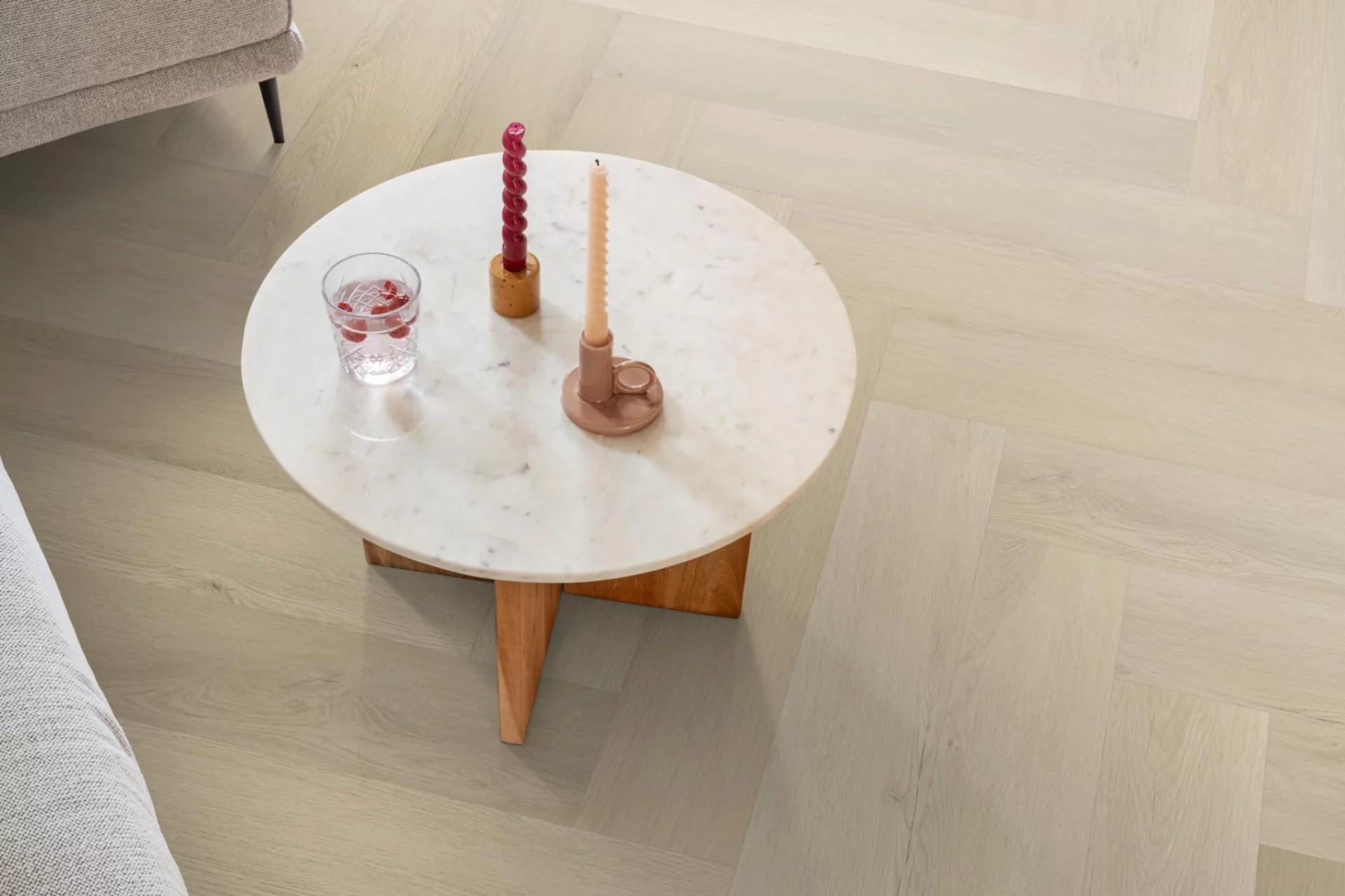 Spigato xl Marento visgraat dryback beige