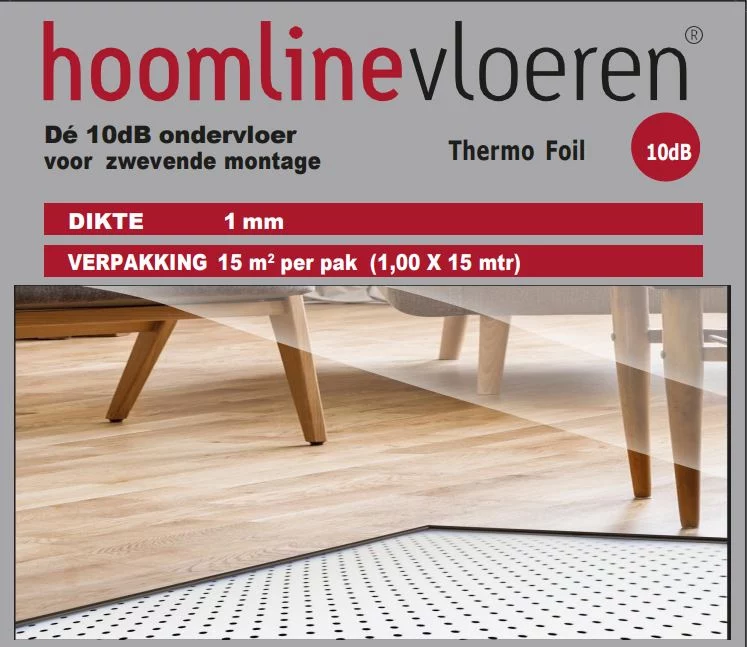 Thermofoil met z. kl. overlap 10dB