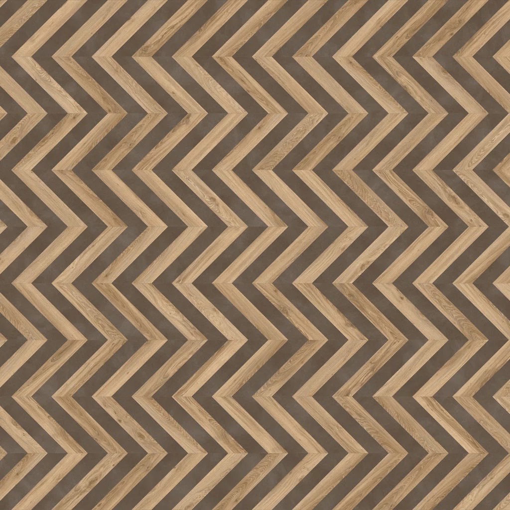 Moduleo Moods Chevron Wave 605 Hongaarse punt Dryback