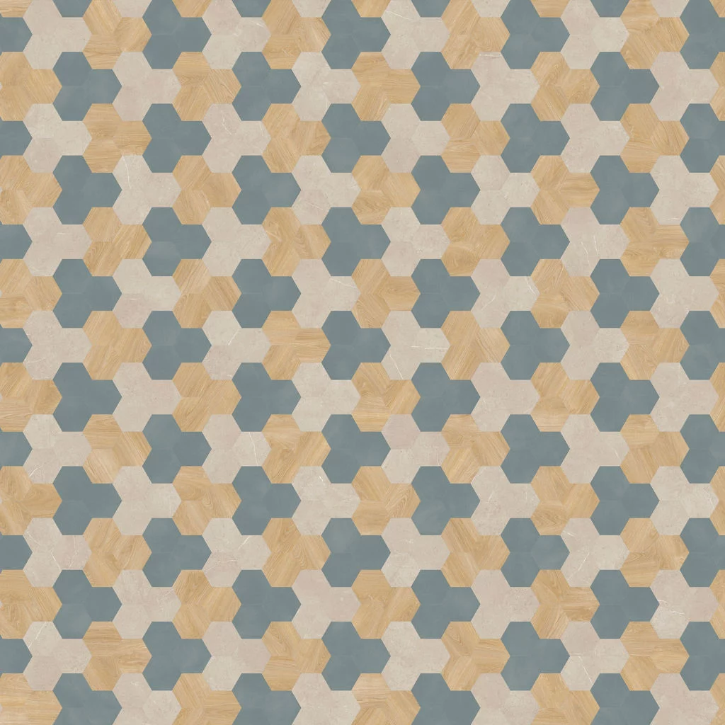 [MODULEO-MODMODPHEXA624HEX] Moduleo Moods Hexagon Cluster 624 Specials Dryback